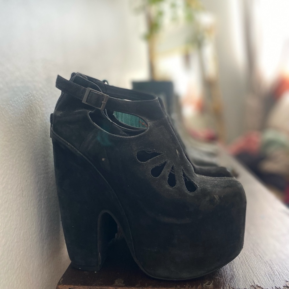 Jeffrey Campbell Suede Platforms